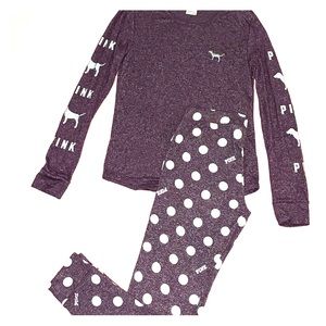 VS PINK POLKA DOT PAJAMA SET